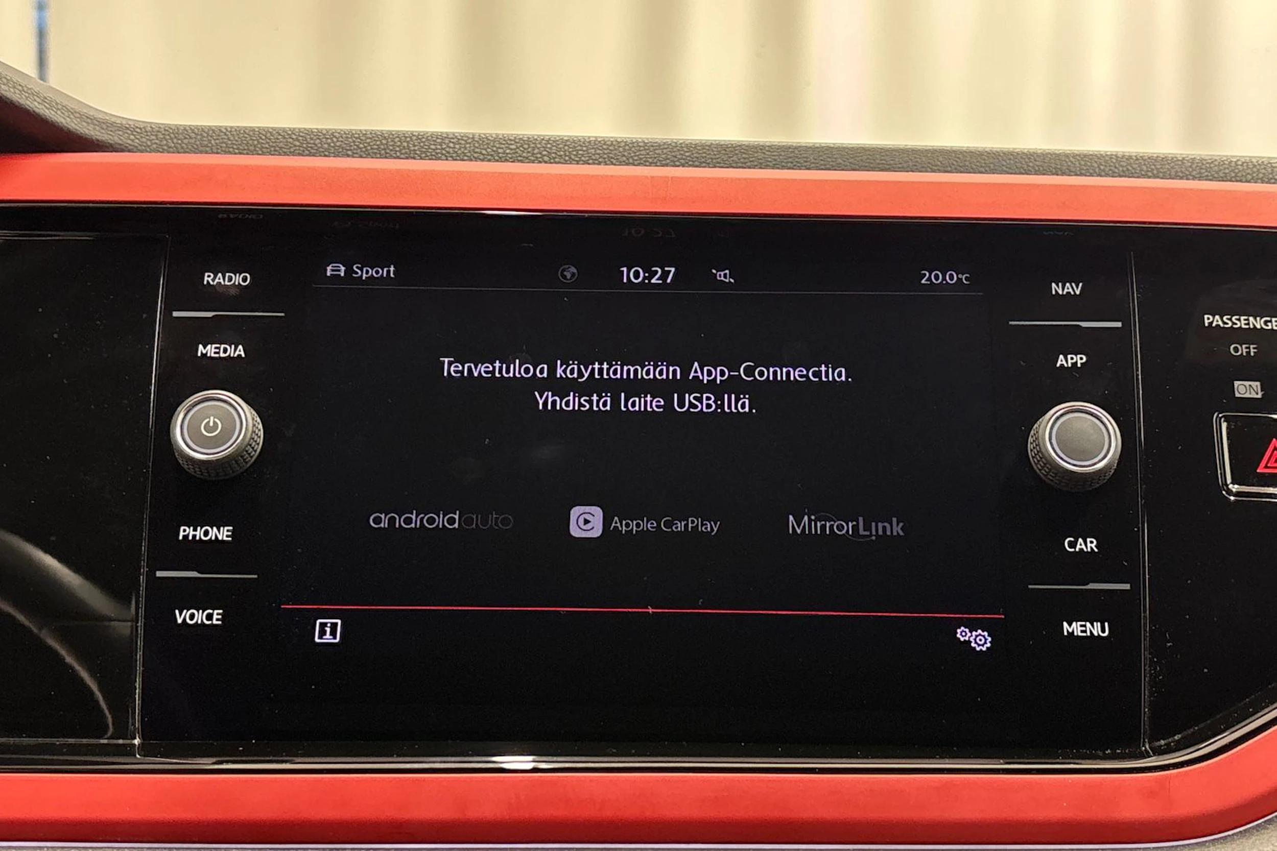 punainen Volkswagen Polo 2019 kuva 19.