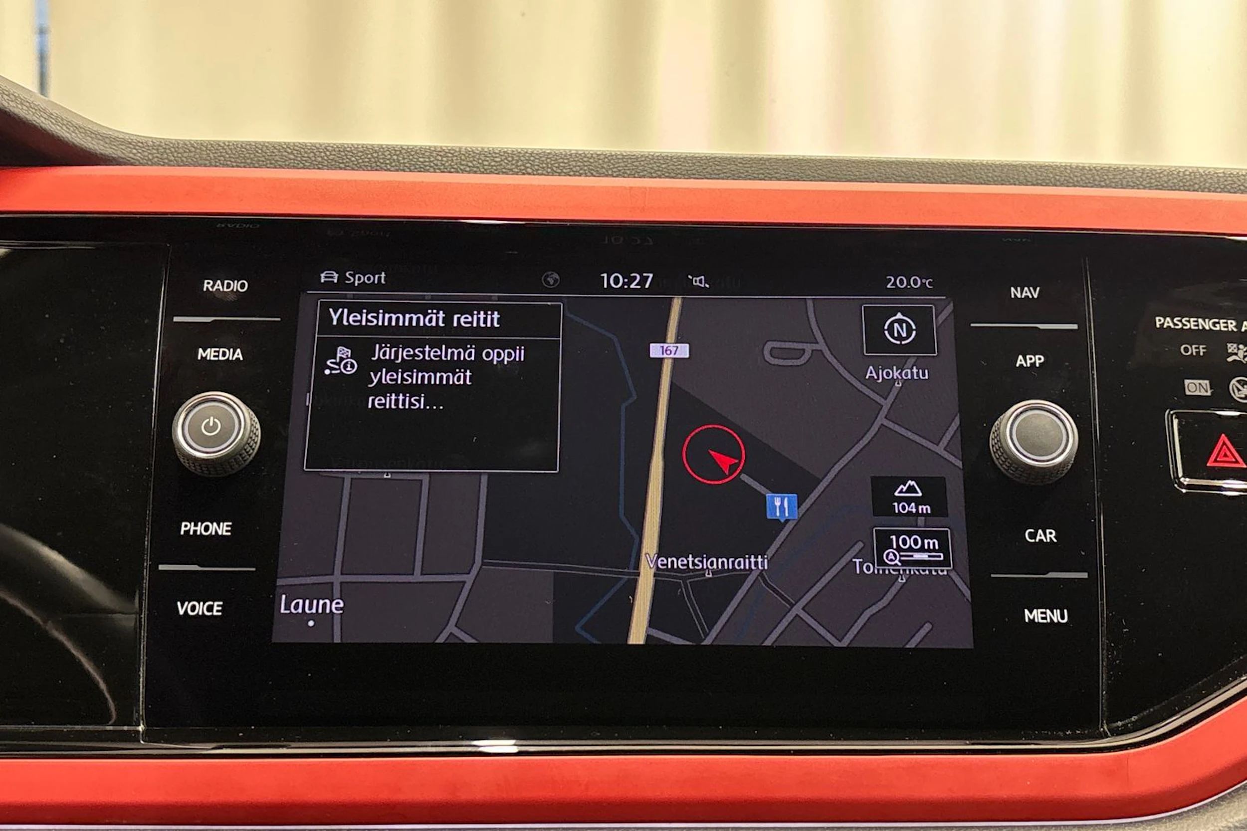 punainen Volkswagen Polo 2019 kuva 20.