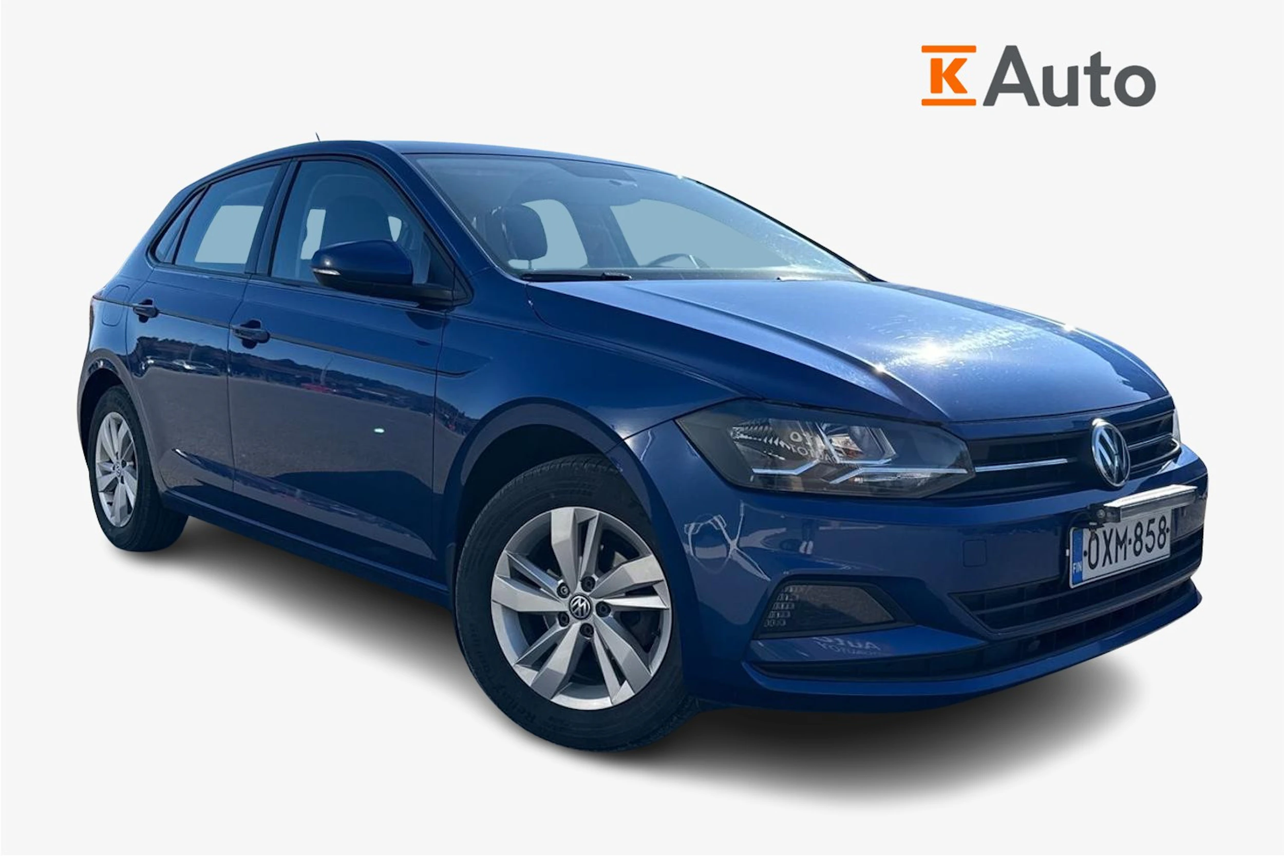 sininen Volkswagen Polo 2018 kuva 1.