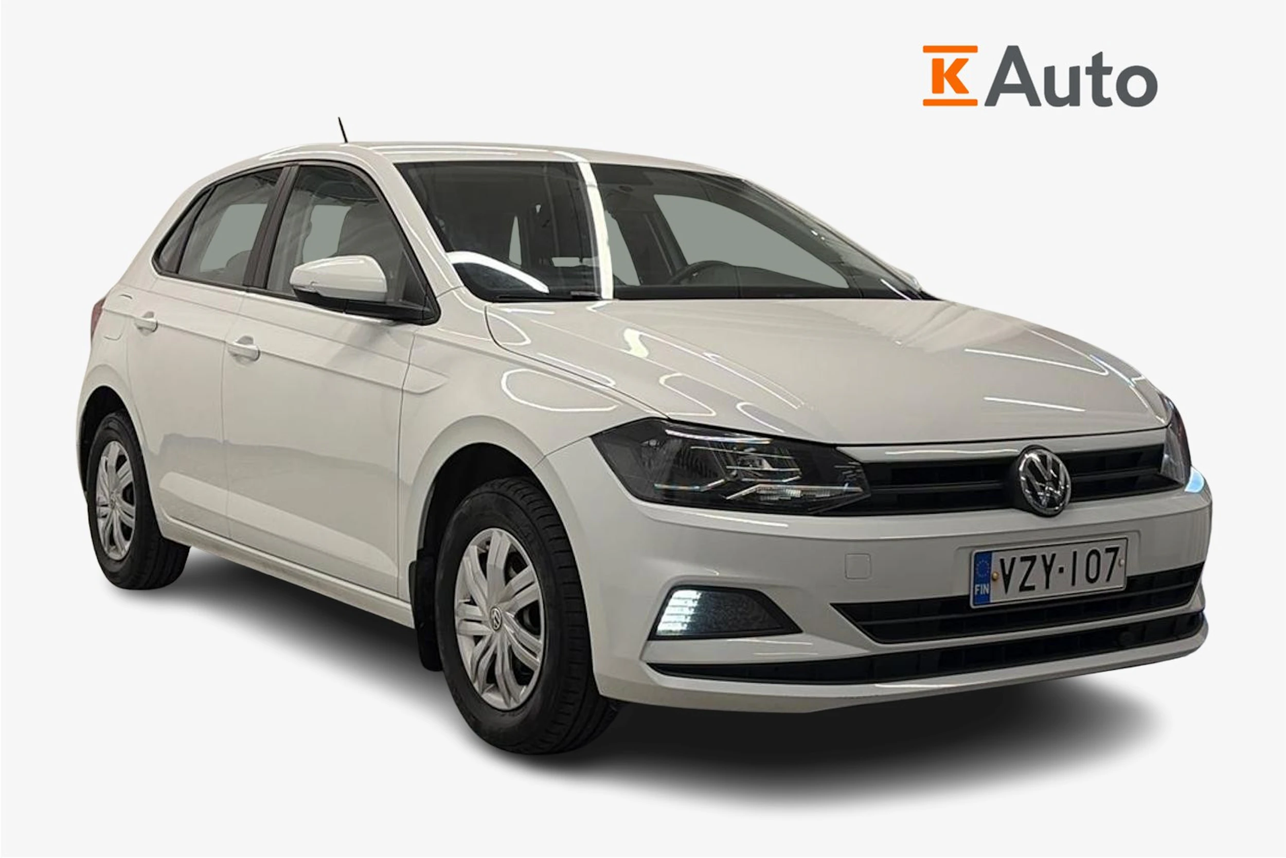 valkoinen Volkswagen Polo 2018 kuva 1.