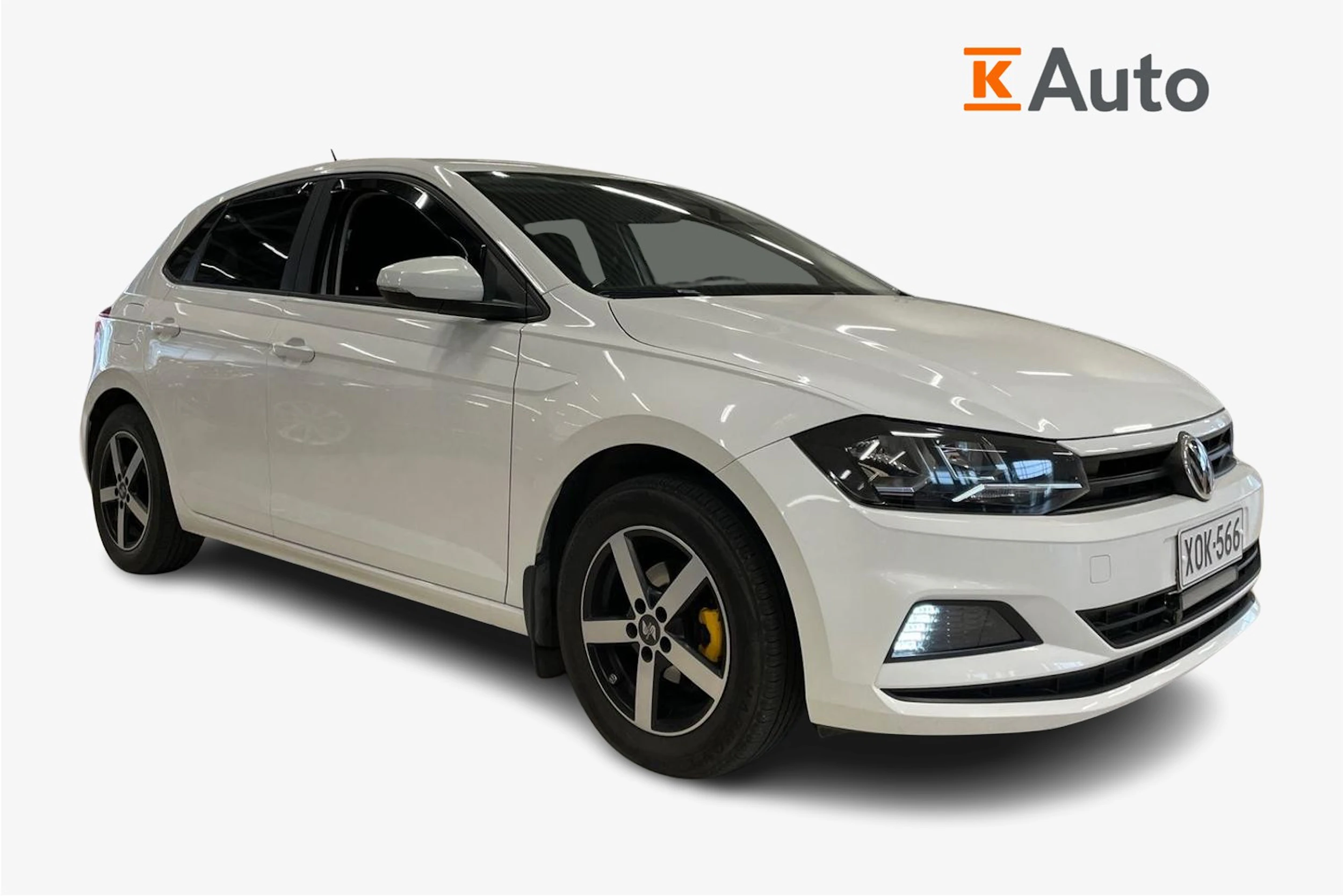 Valkoinen Volkswagen POLO 2018 kuva 1.