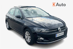 Musta Volkswagen POLO 2018 kuva 1.