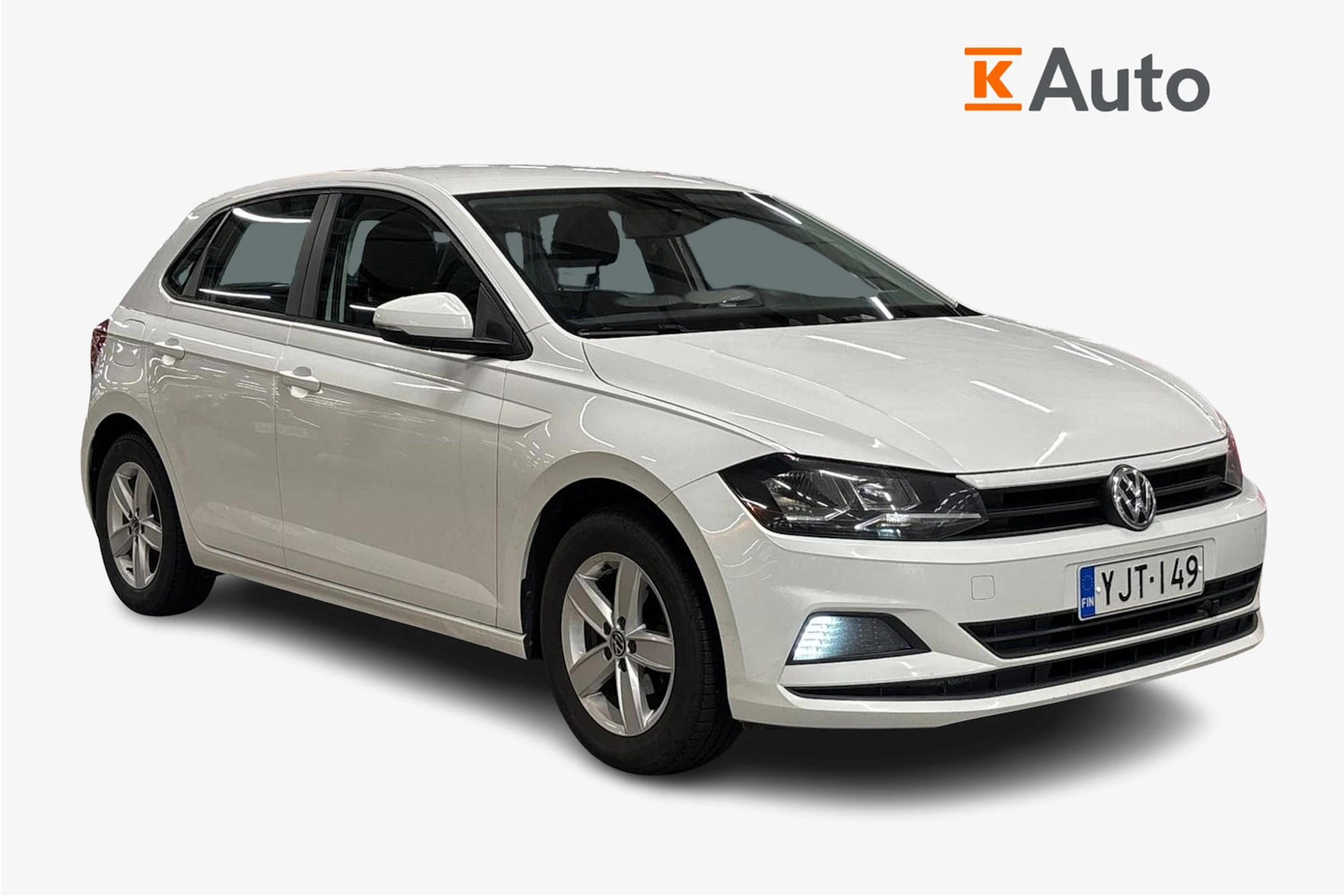 valkoinen Volkswagen Polo 2018 kuva 1.