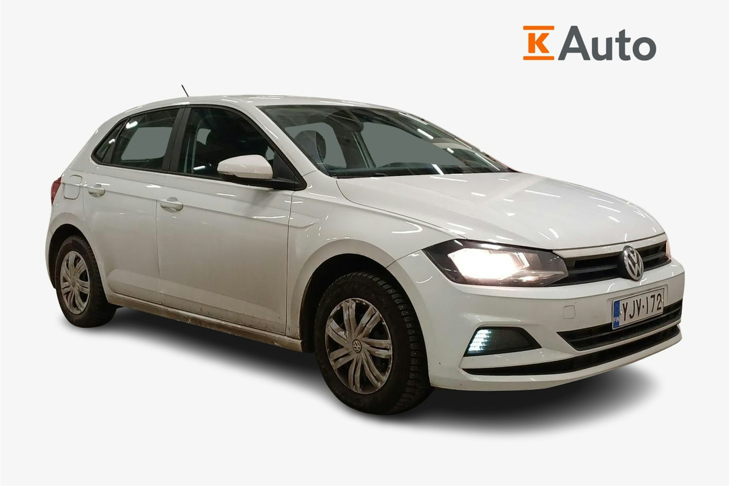 valkoinen Volkswagen Polo 2018 kuva 1.