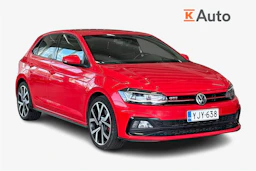 punainen Volkswagen Polo 2018 kuva 1.