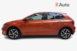 oranssi Volkswagen Polo 2018 kuva 5.