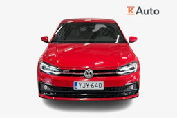 punainen Volkswagen Polo 2018 kuva 4.