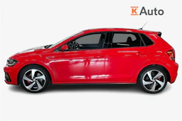 punainen Volkswagen Polo 2018 kuva 5.