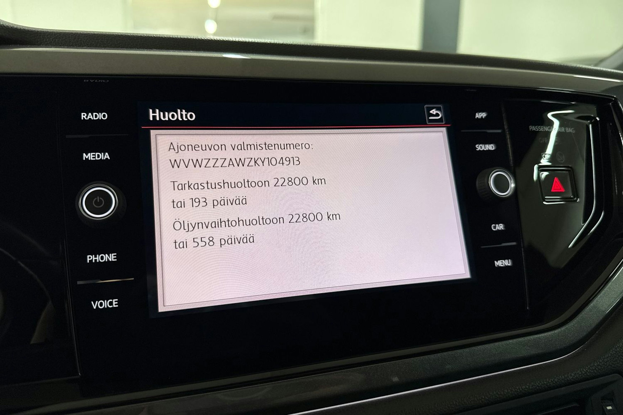punainen Volkswagen Polo 2019 kuva 22.
