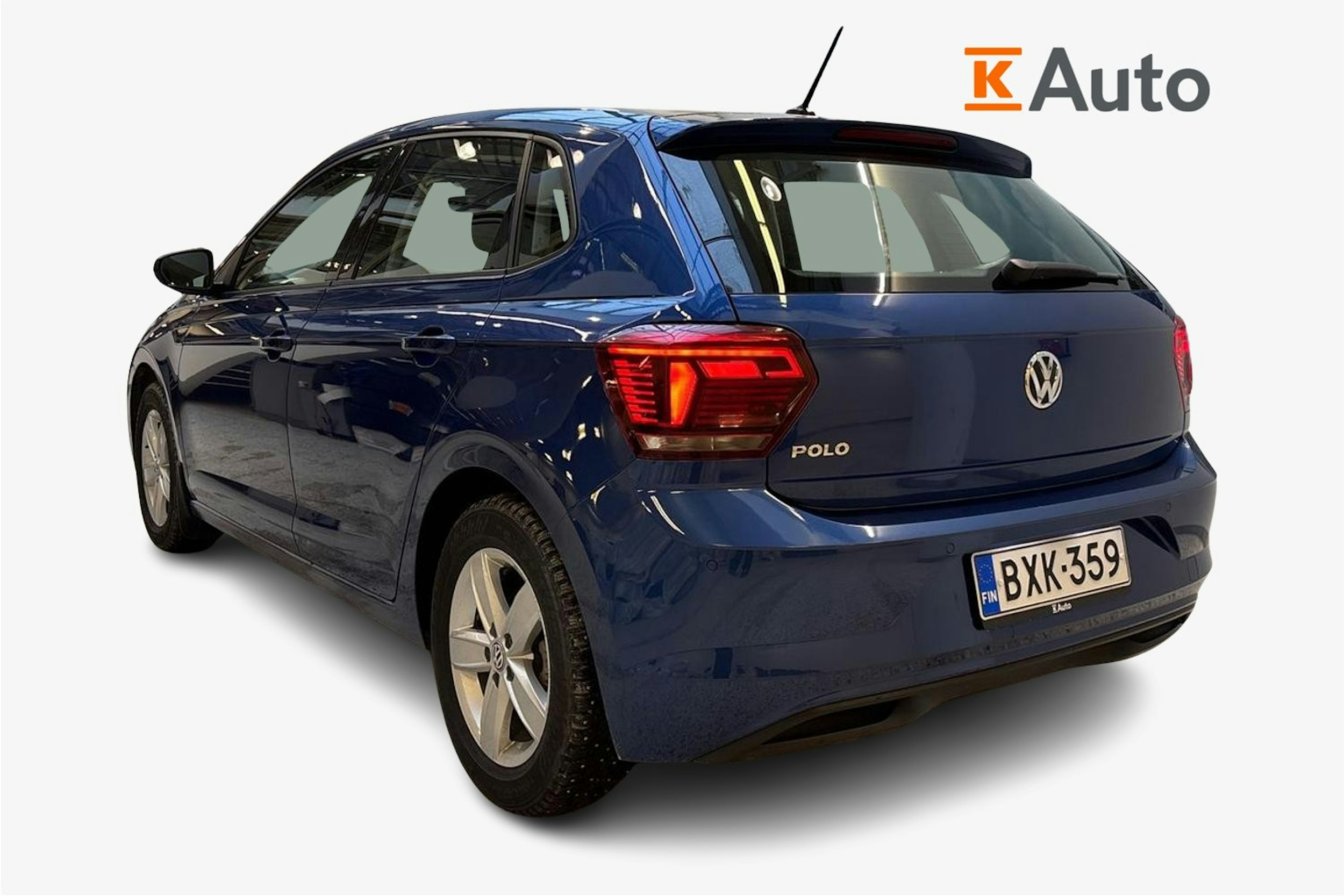 sininen Volkswagen Polo 2019 kuva 2.