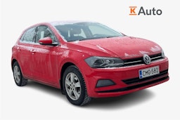 punainen Volkswagen Polo 2019 kuva 1.