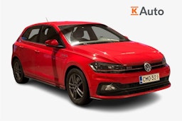 punainen Volkswagen Polo 2019 kuva 1.