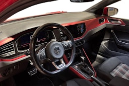 punainen Volkswagen Polo 2019 kuva 3.