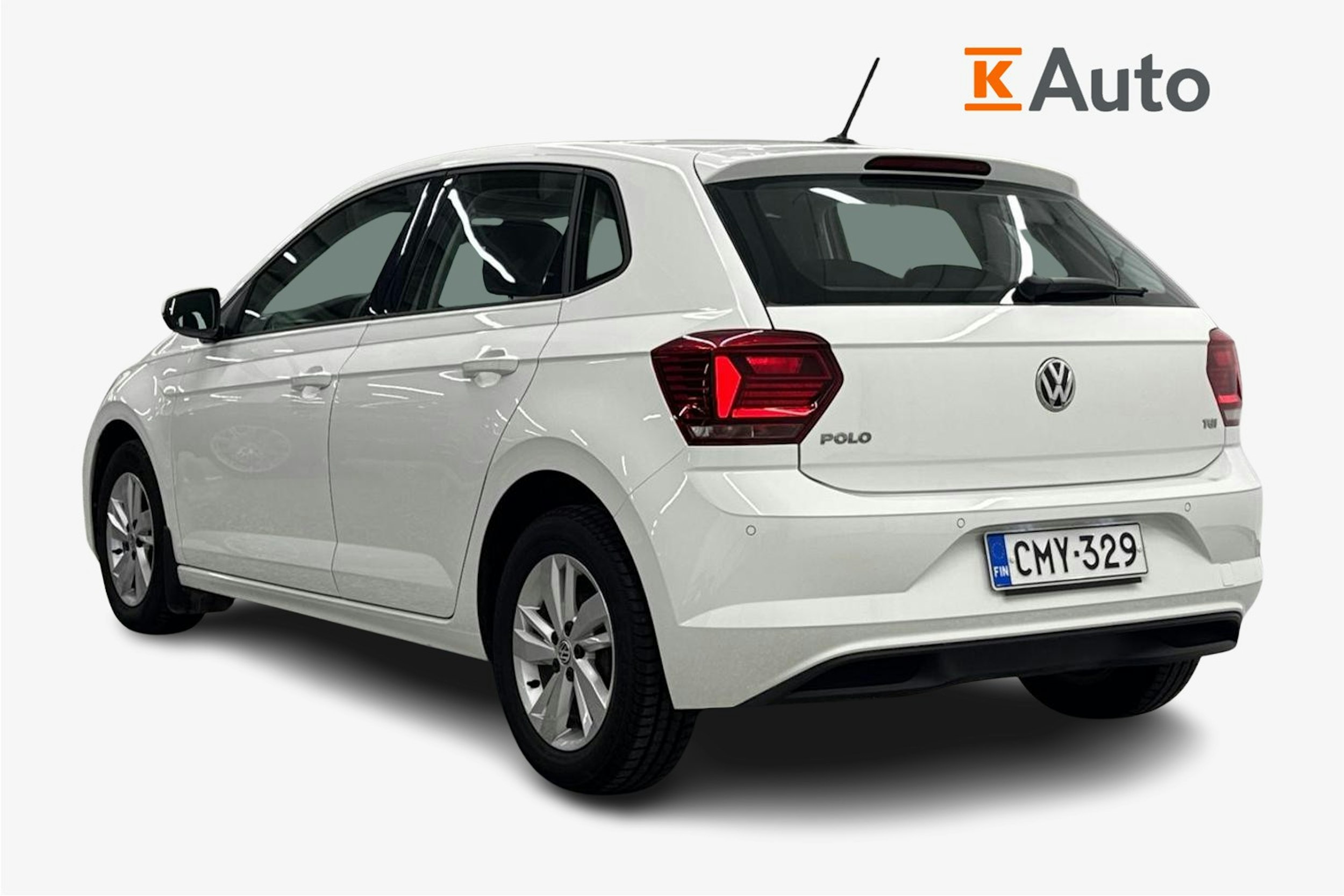 valkoinen Volkswagen Polo 2019 kuva 2.