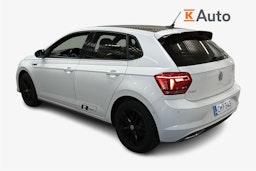 Valkoinen Volkswagen POLO 2019 kuva 2.