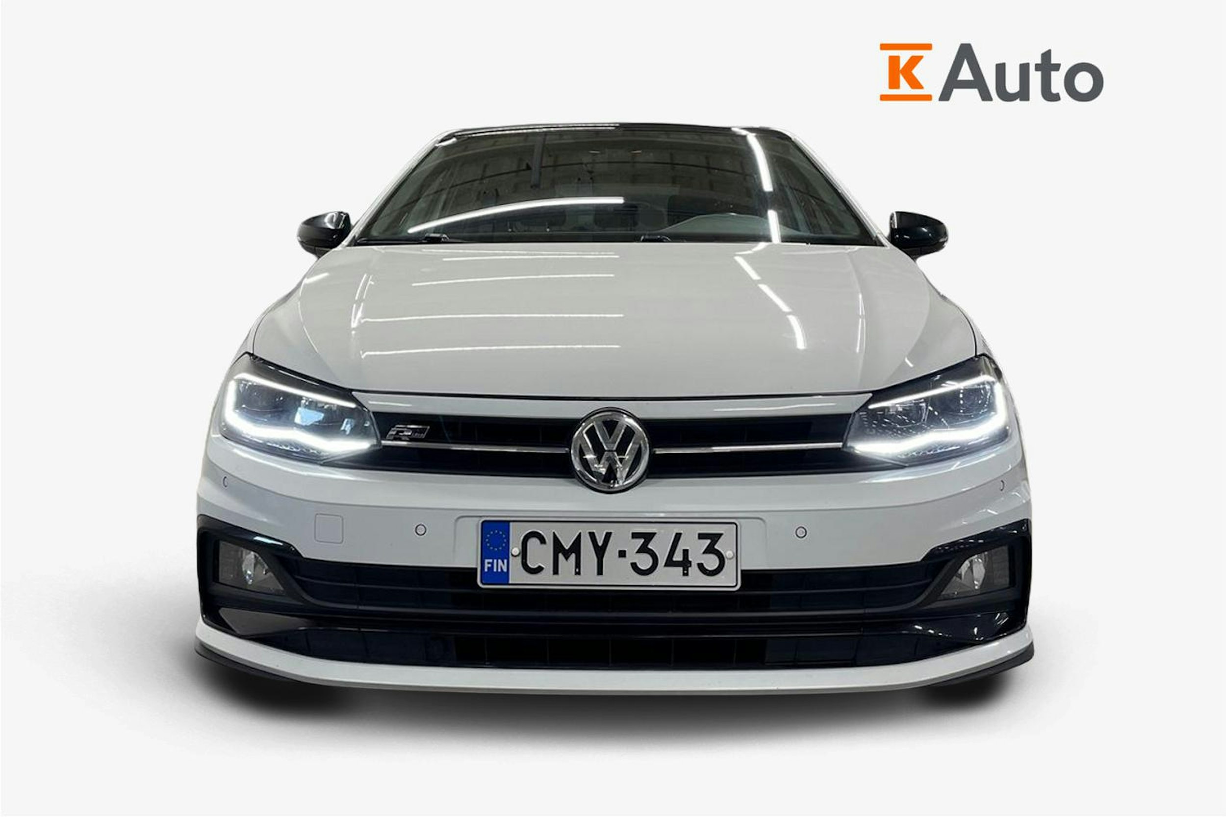 Valkoinen Volkswagen POLO 2019 kuva 5.