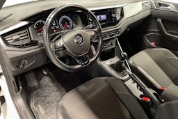 Valkoinen Volkswagen POLO 2019 kuva 7.