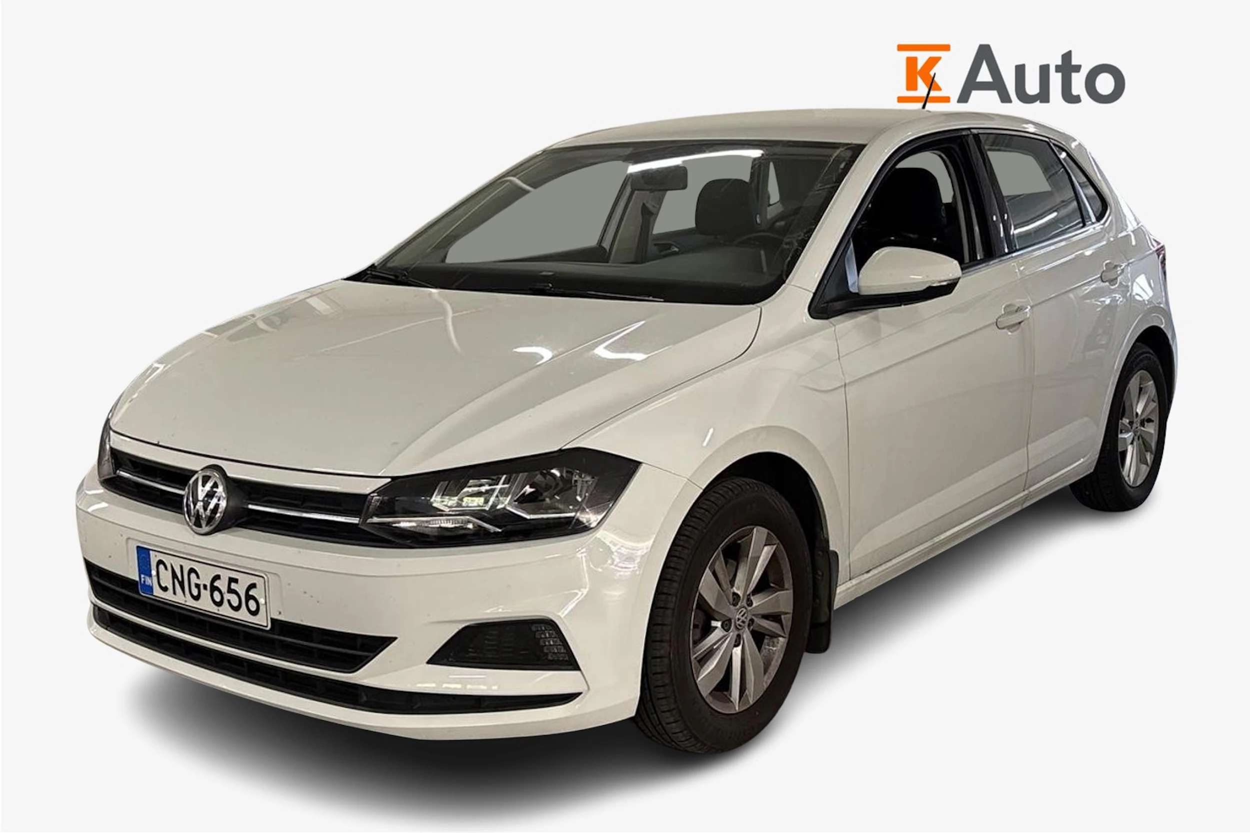 valkoinen Volkswagen Polo 2019 kuva 1.
