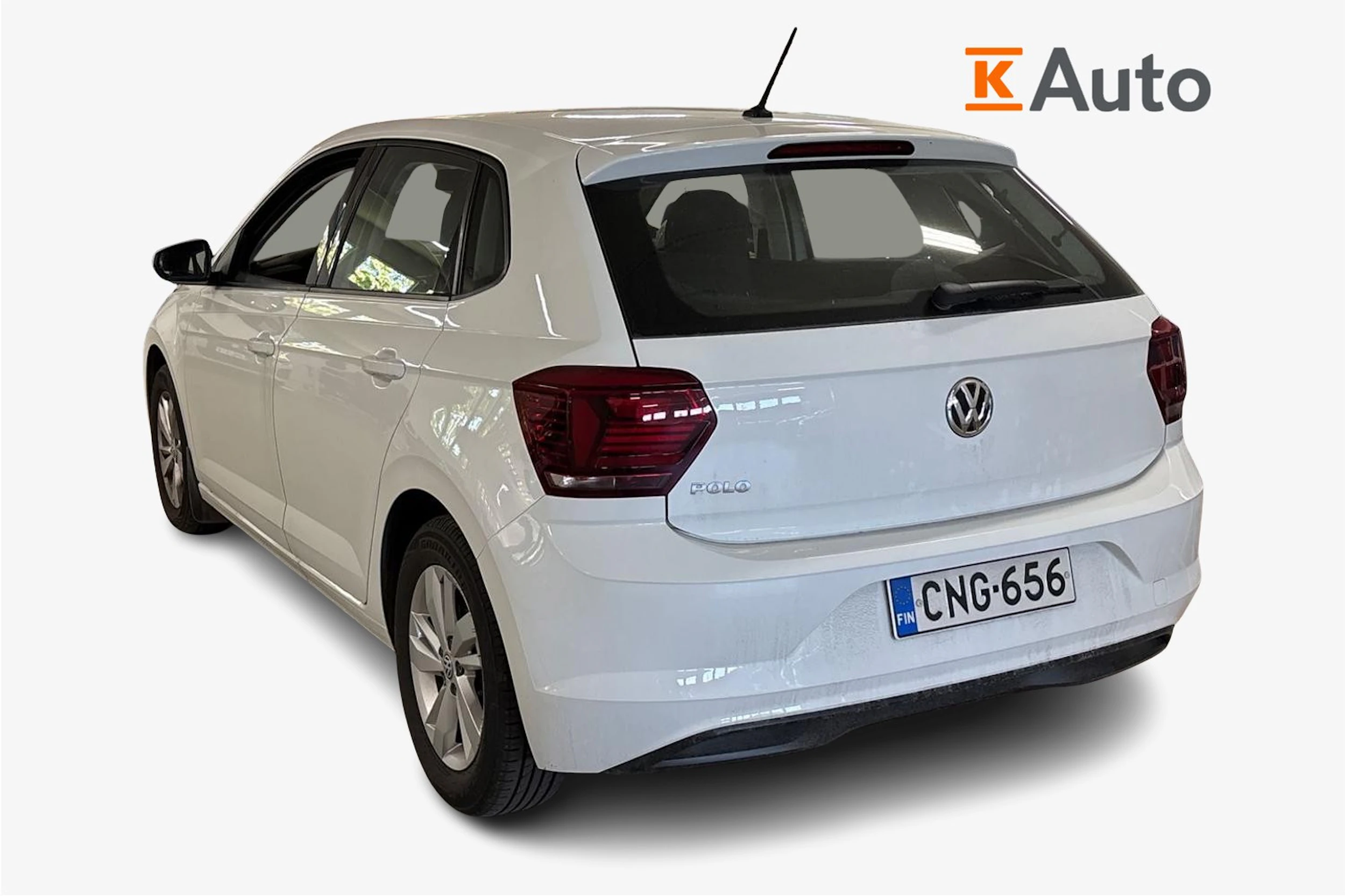 valkoinen Volkswagen Polo 2019 kuva 2.