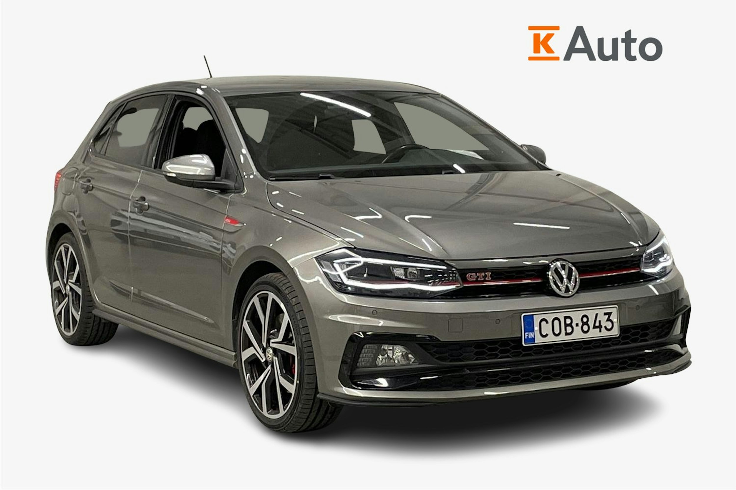 harmaa Volkswagen Polo 2019 kuva 1.