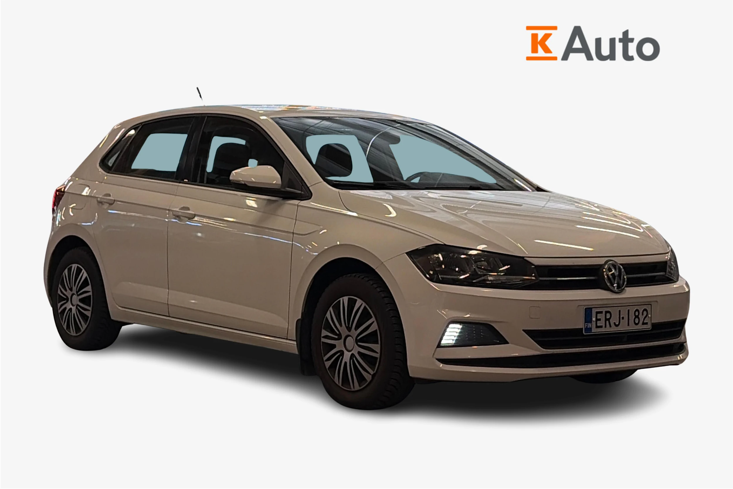 valkoinen Volkswagen Polo 2019 kuva 1.