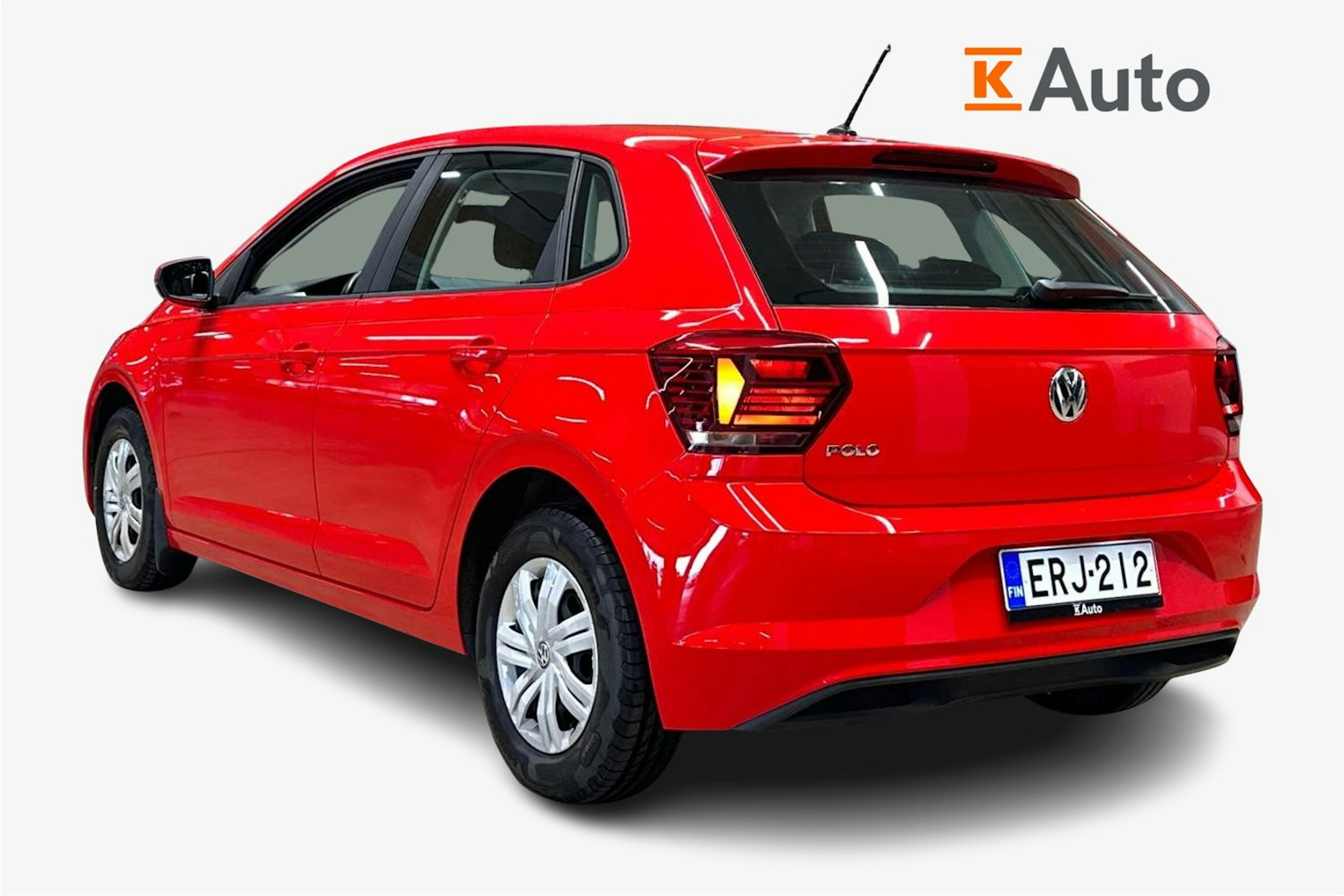 punainen Volkswagen Polo 2019 kuva 2.
