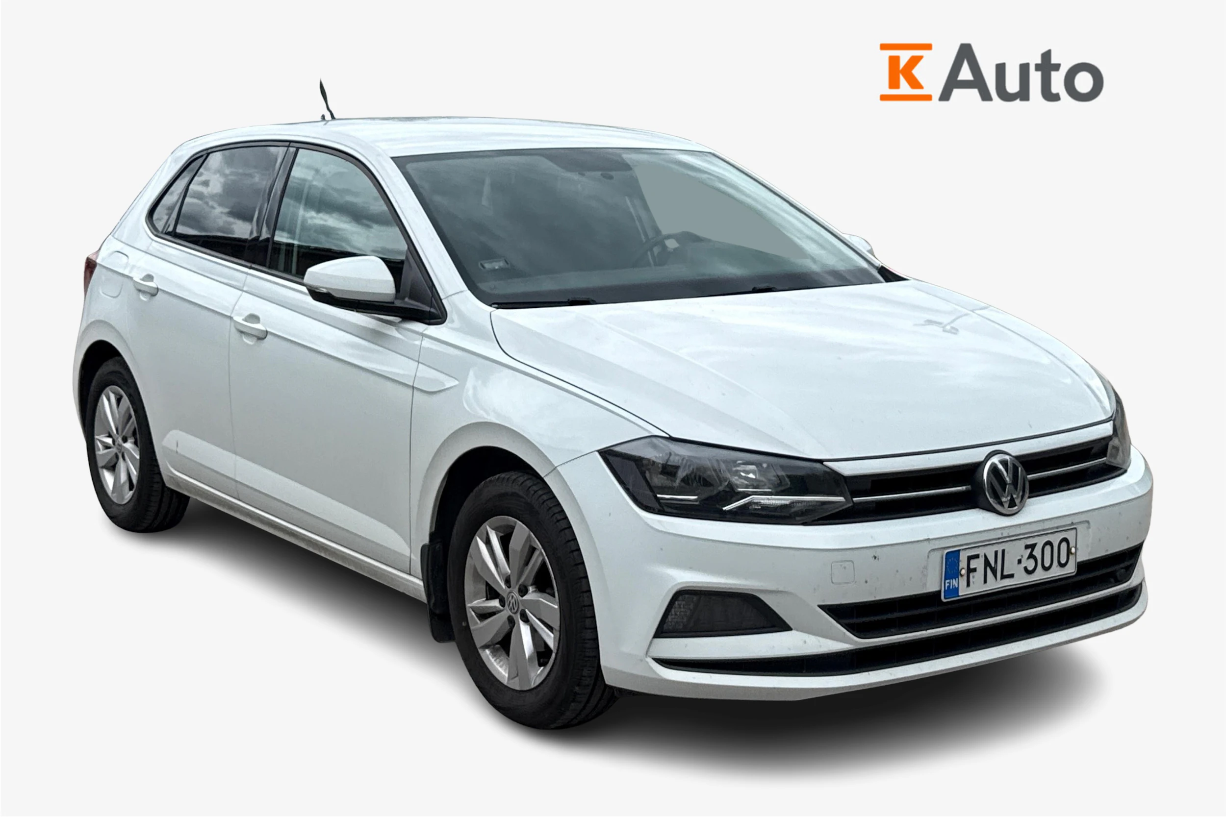 valkoinen Volkswagen Polo 2019 kuva 1.