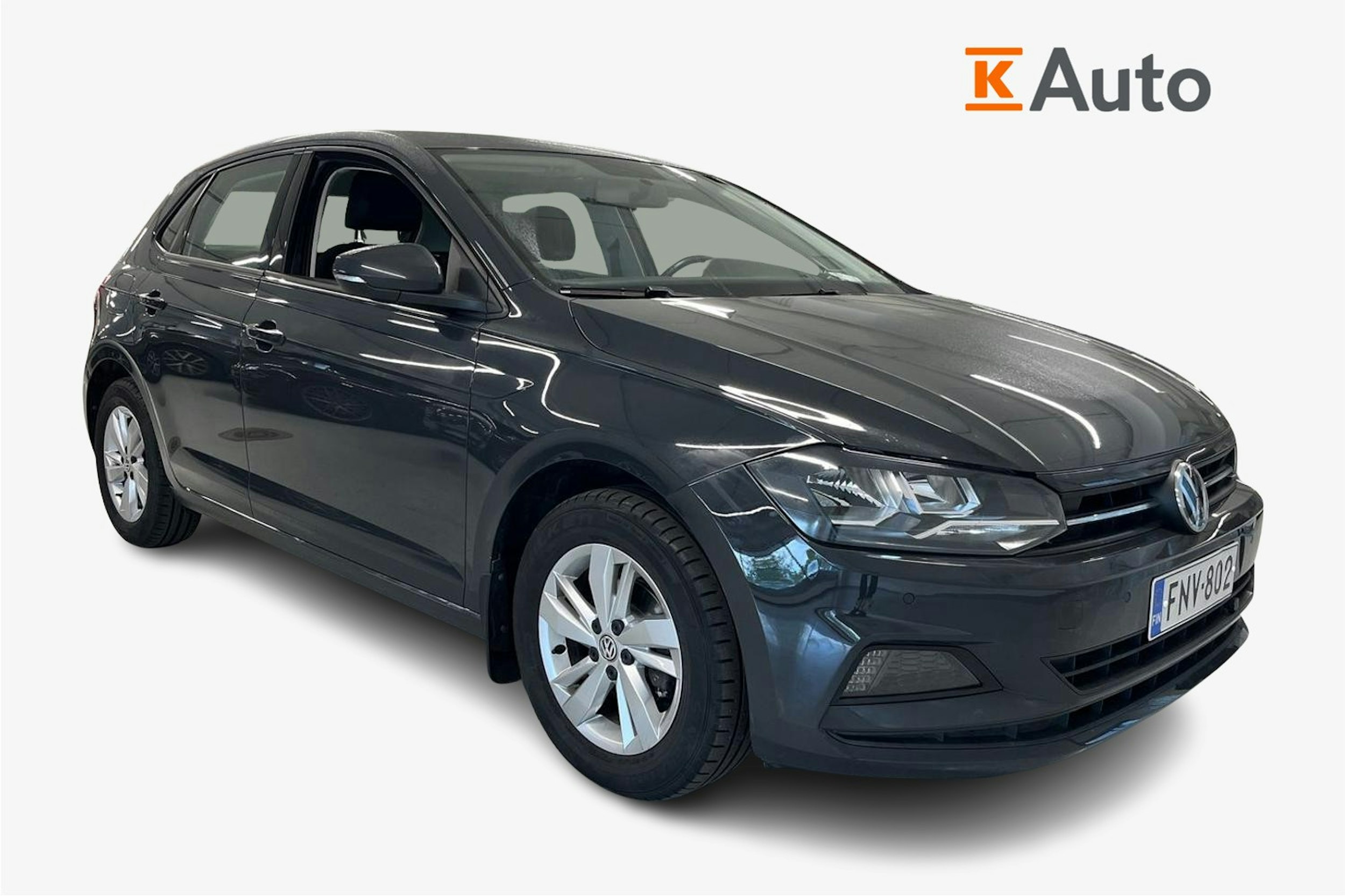harmaa Volkswagen Polo 2019 kuva 1.