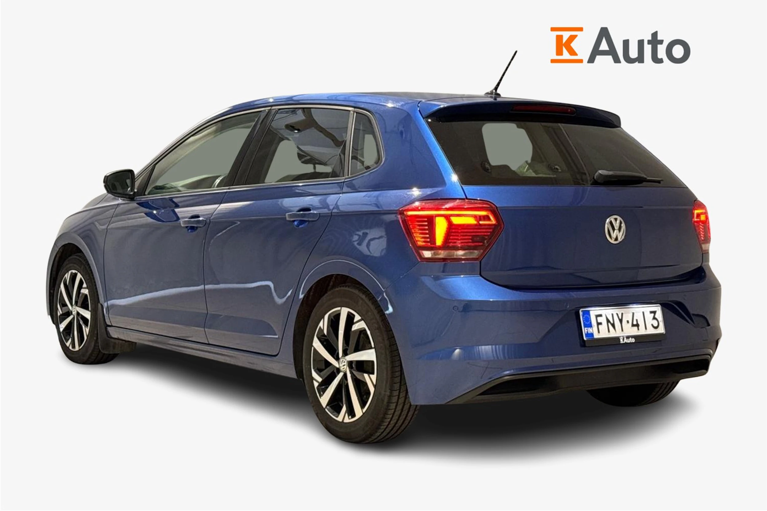 sininen Volkswagen Polo 2019 kuva 2.