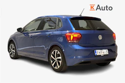 sininen Volkswagen Polo 2019 kuva 2.
