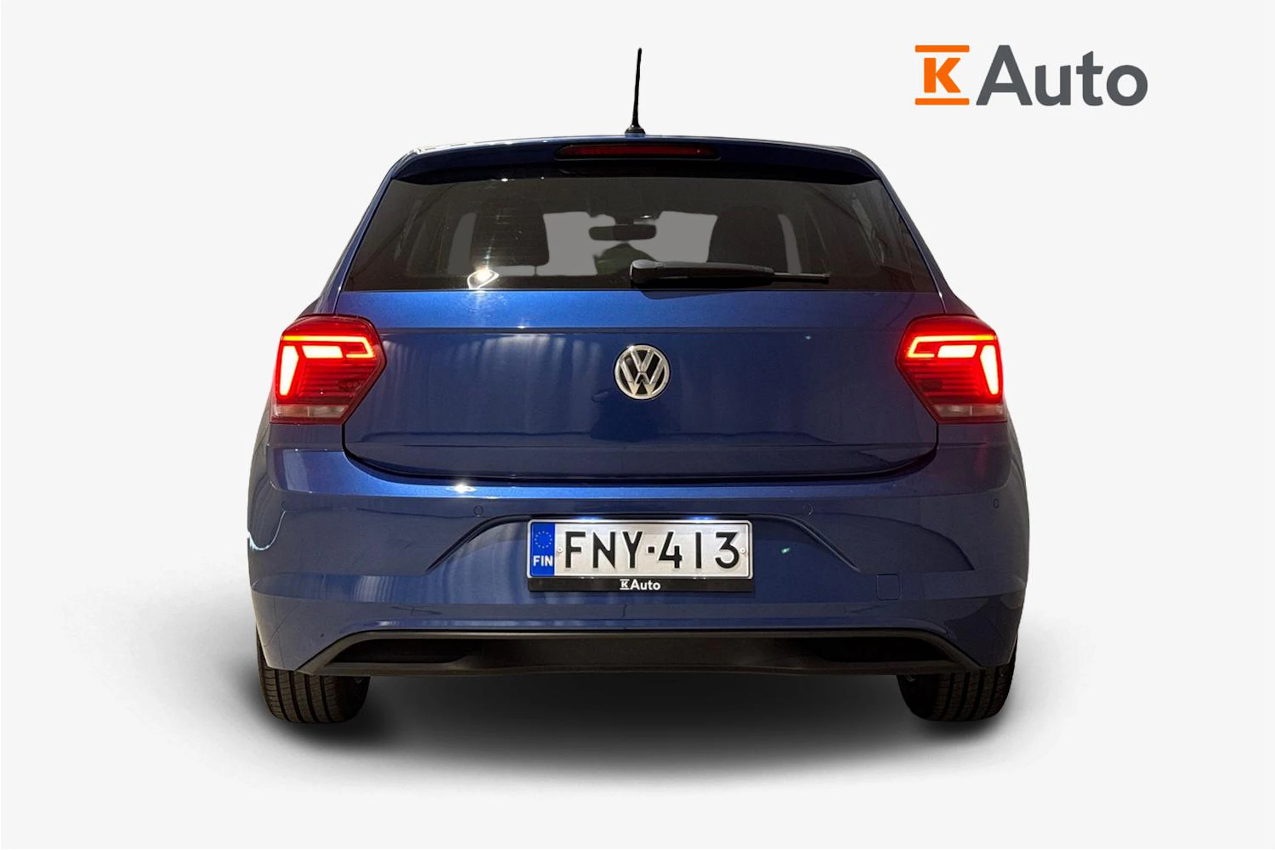 sininen Volkswagen Polo 2019 kuva 3.