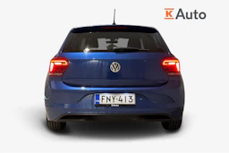 sininen Volkswagen Polo 2019 kuva 3.