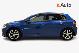 sininen Volkswagen Polo 2019 kuva 5.