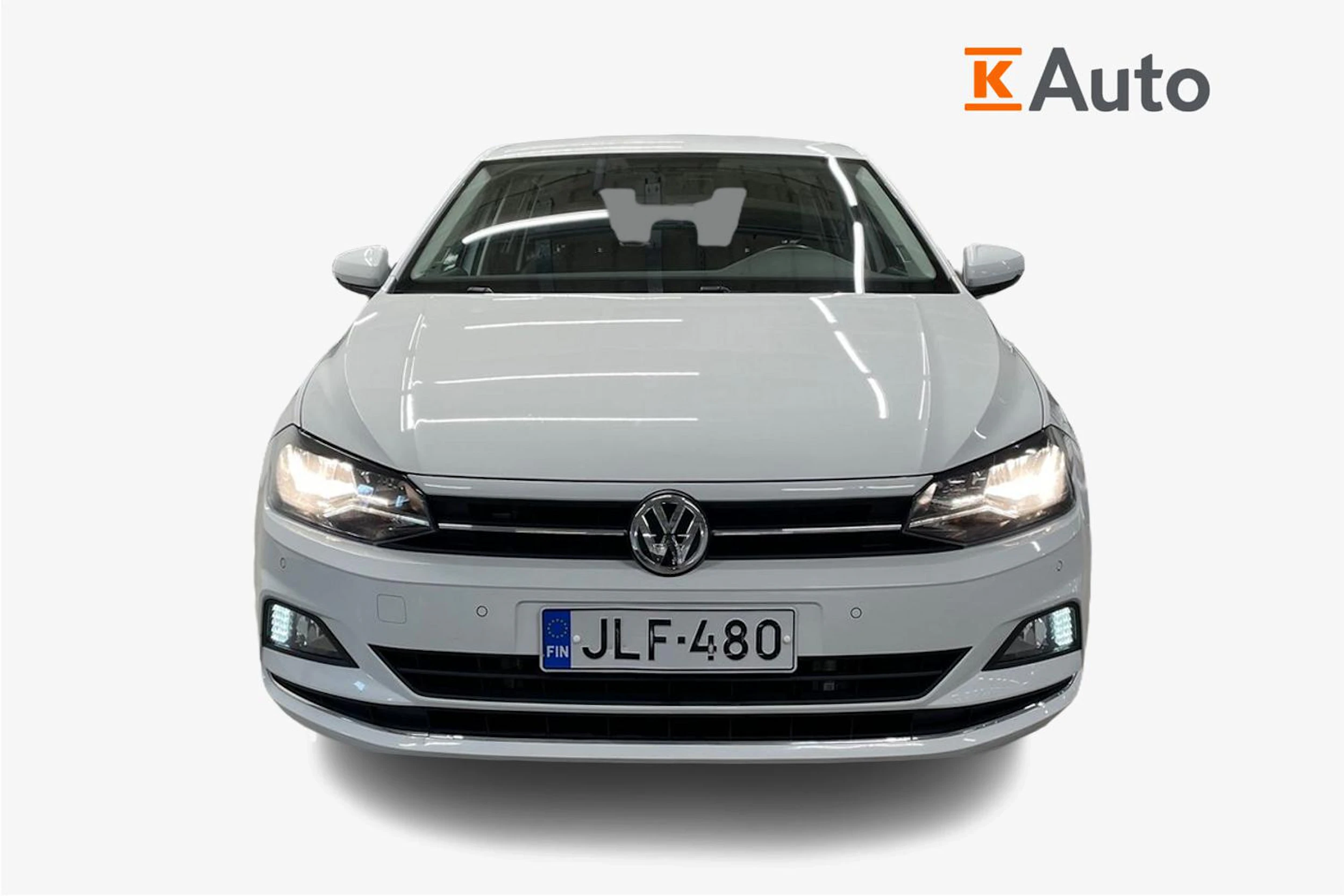 Valkoinen Volkswagen POLO 2019 kuva 4.