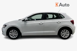 Valkoinen Volkswagen POLO 2019 kuva 5.