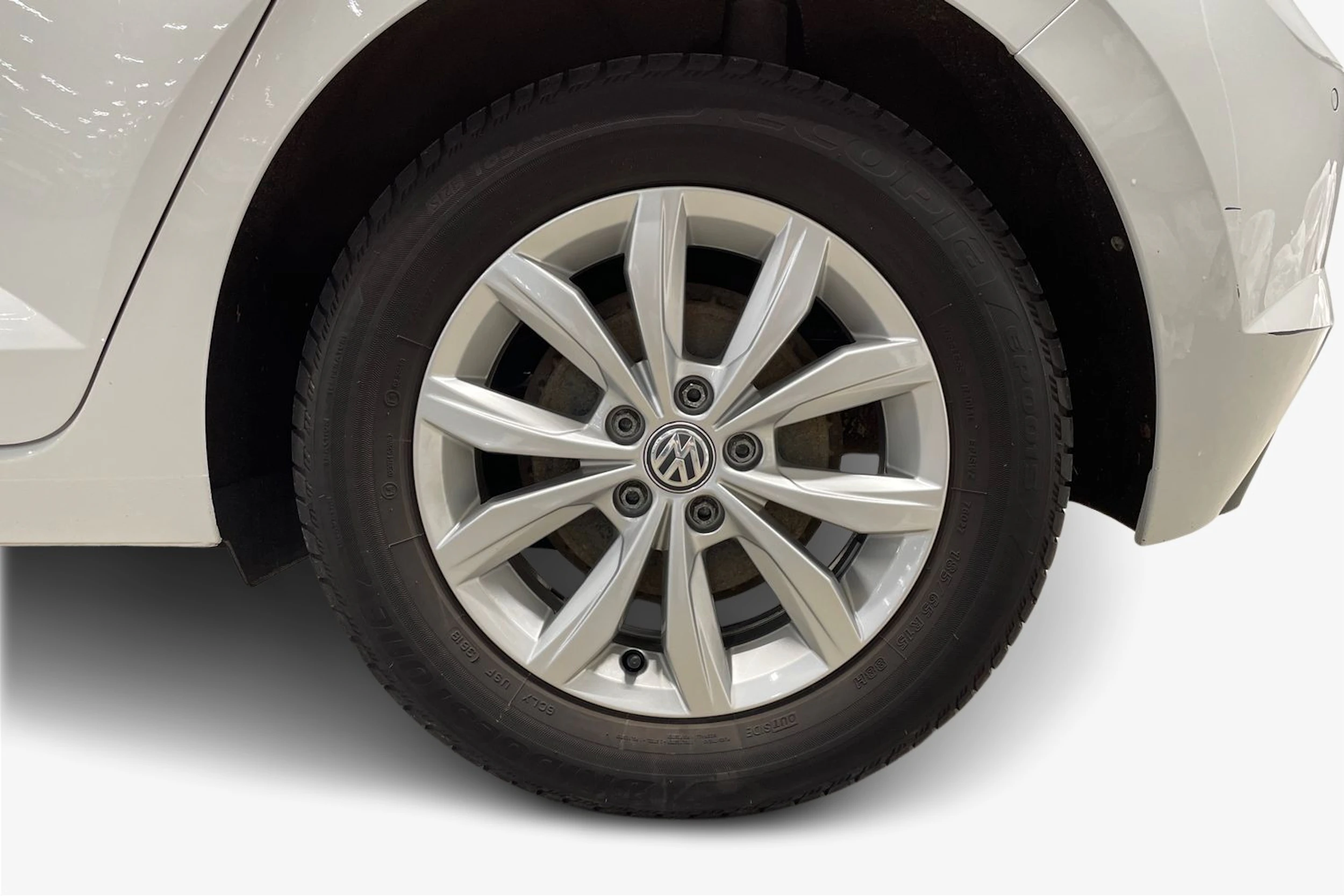 Valkoinen Volkswagen POLO 2019 kuva 9.