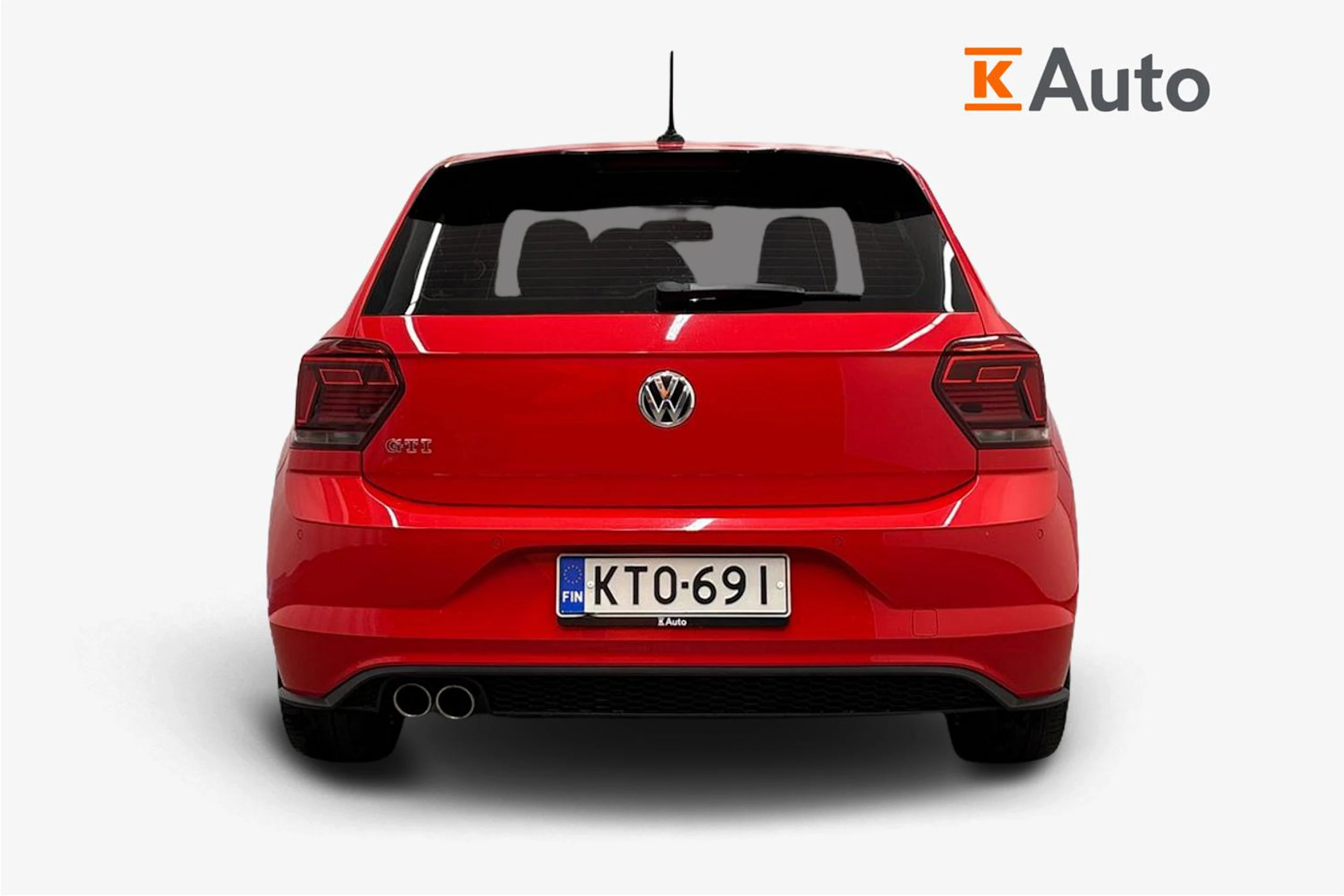 punainen Volkswagen Polo 2019 kuva 4.