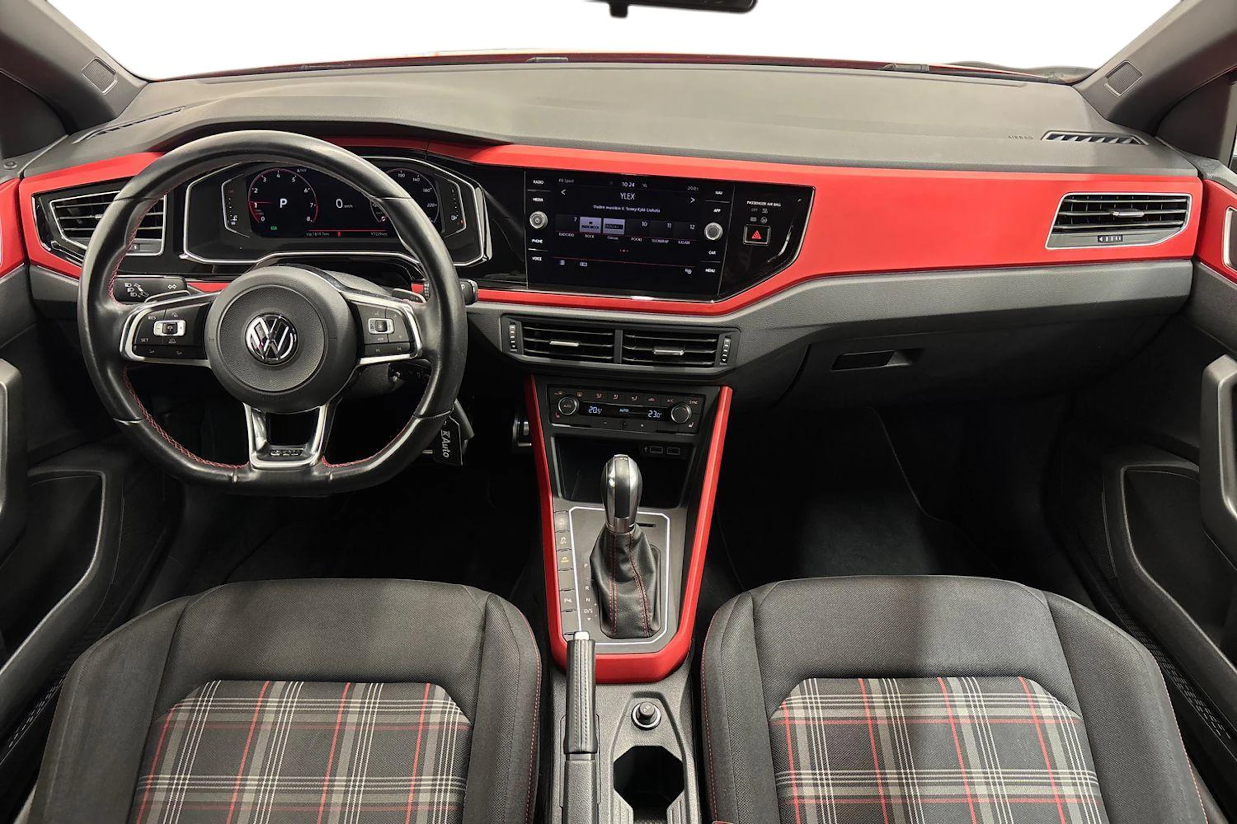 punainen Volkswagen Polo 2019 kuva 9.
