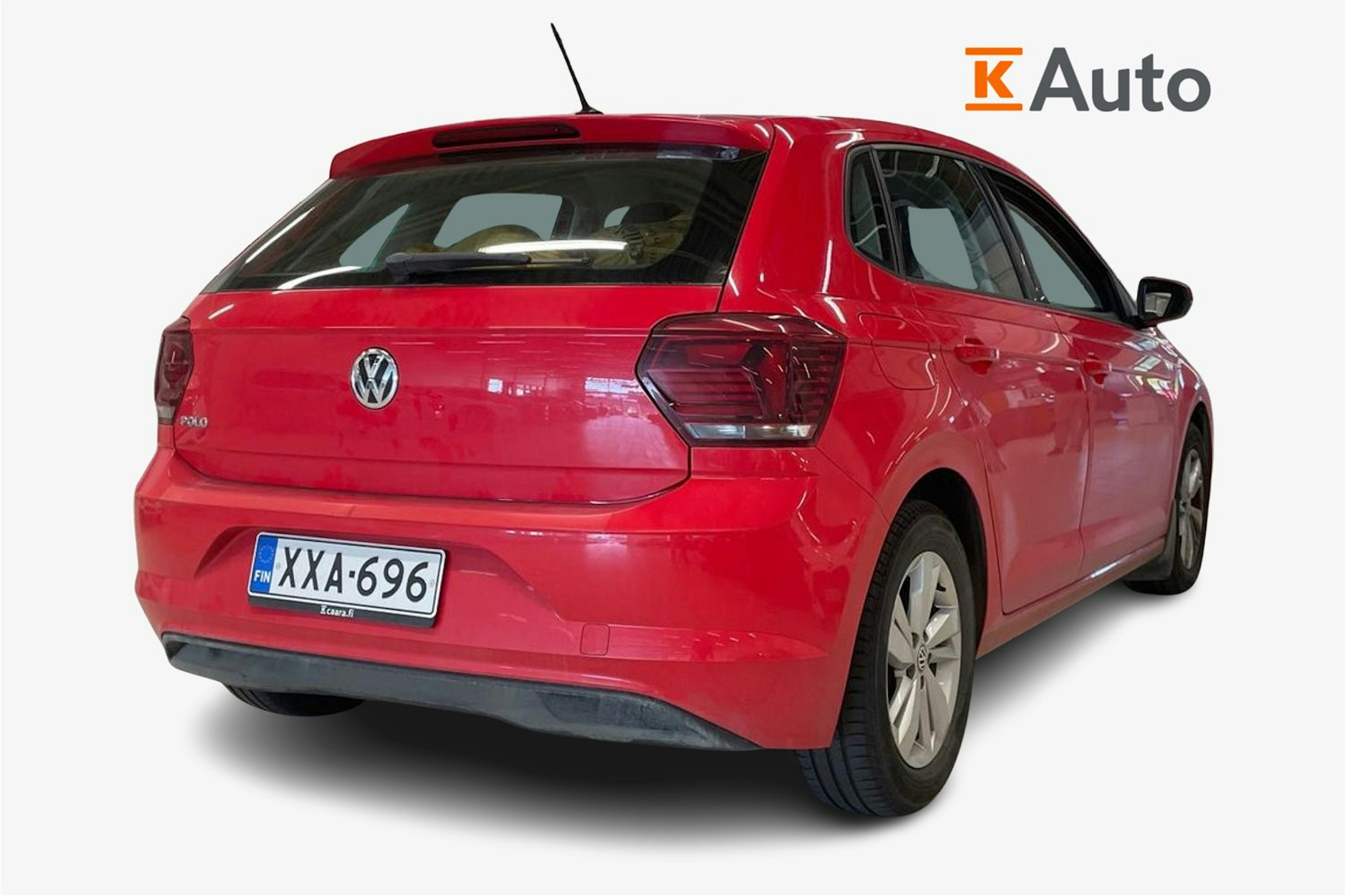 Punainen Volkswagen POLO 2019 kuva 2.