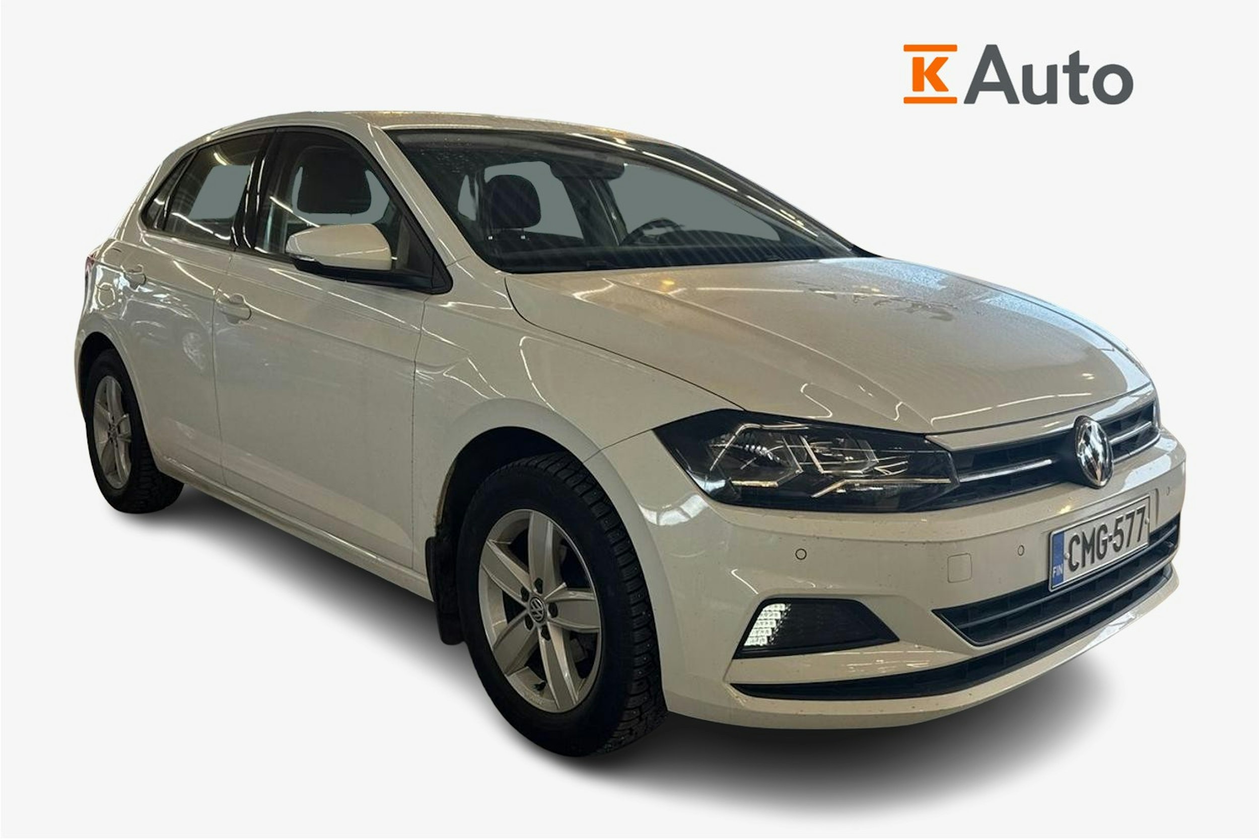 valkoinen Volkswagen Polo 2020 kuva 1.