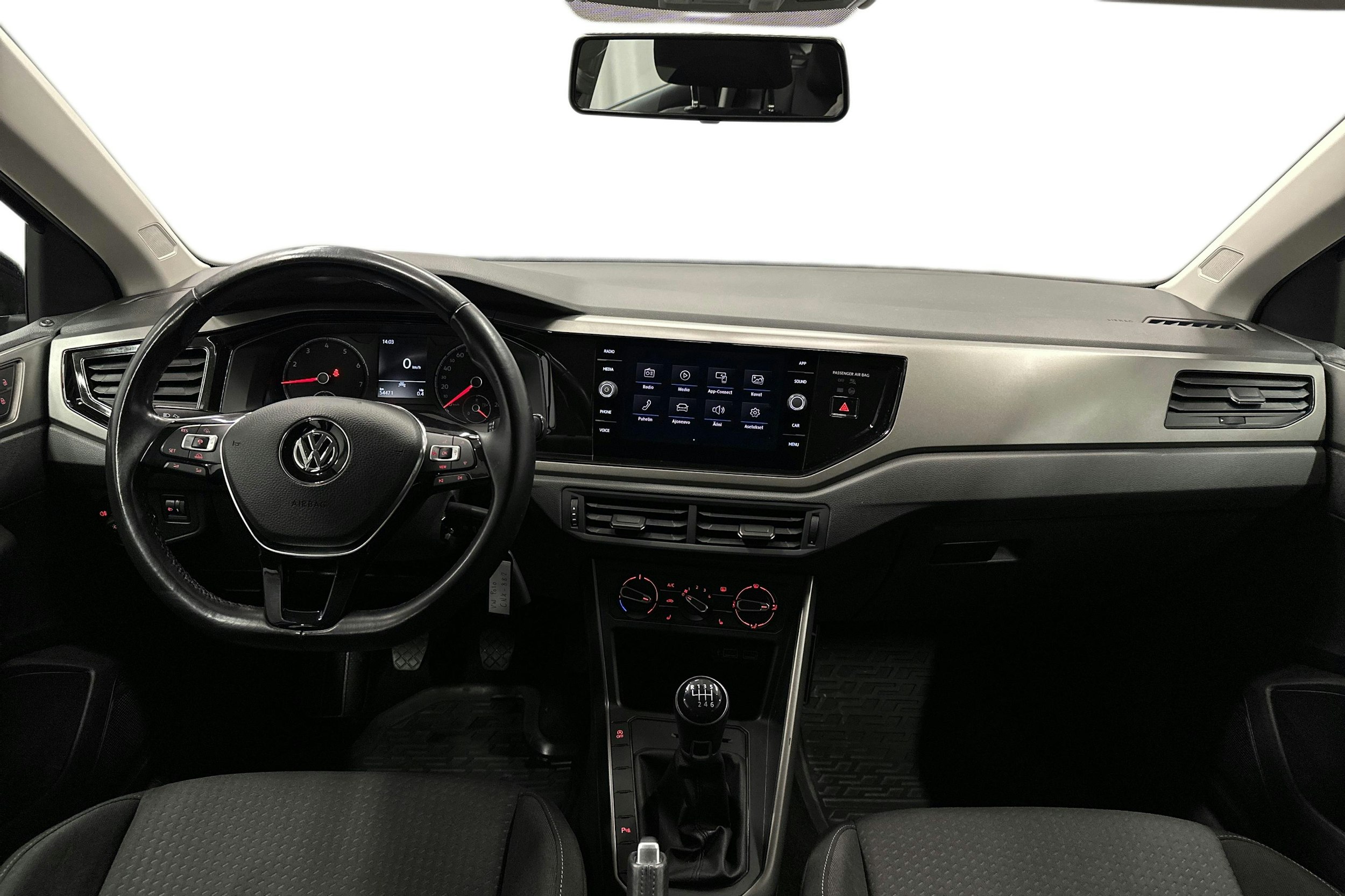 musta Volkswagen Polo 2020 kuva 9.