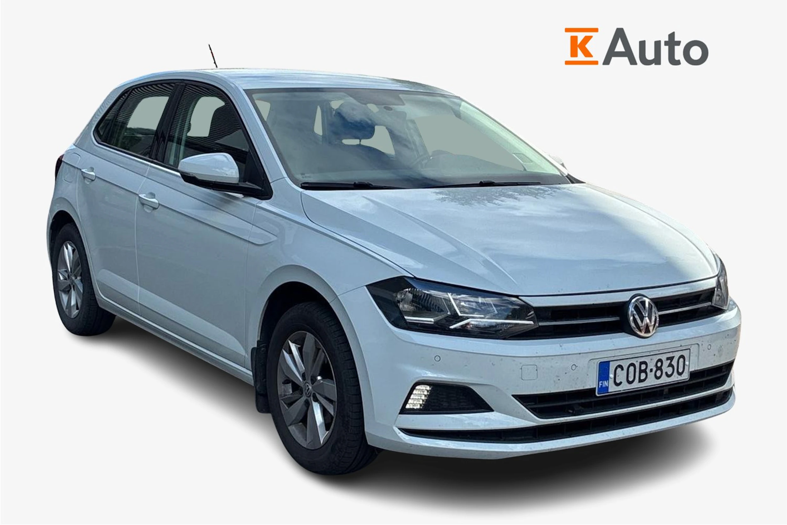 valkoinen Volkswagen Polo 2020 kuva 1.