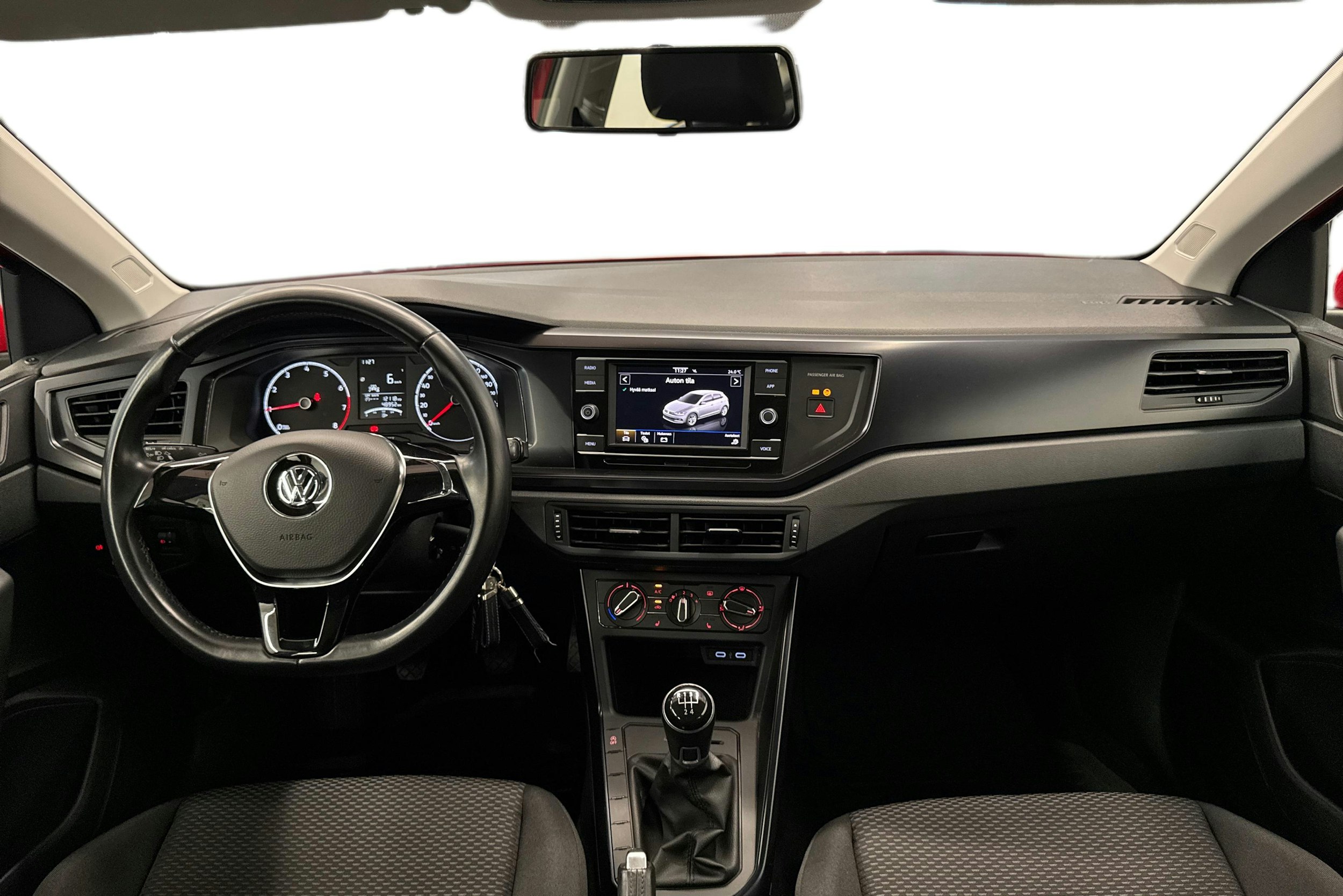 punainen Volkswagen Polo 2020 kuva 9.
