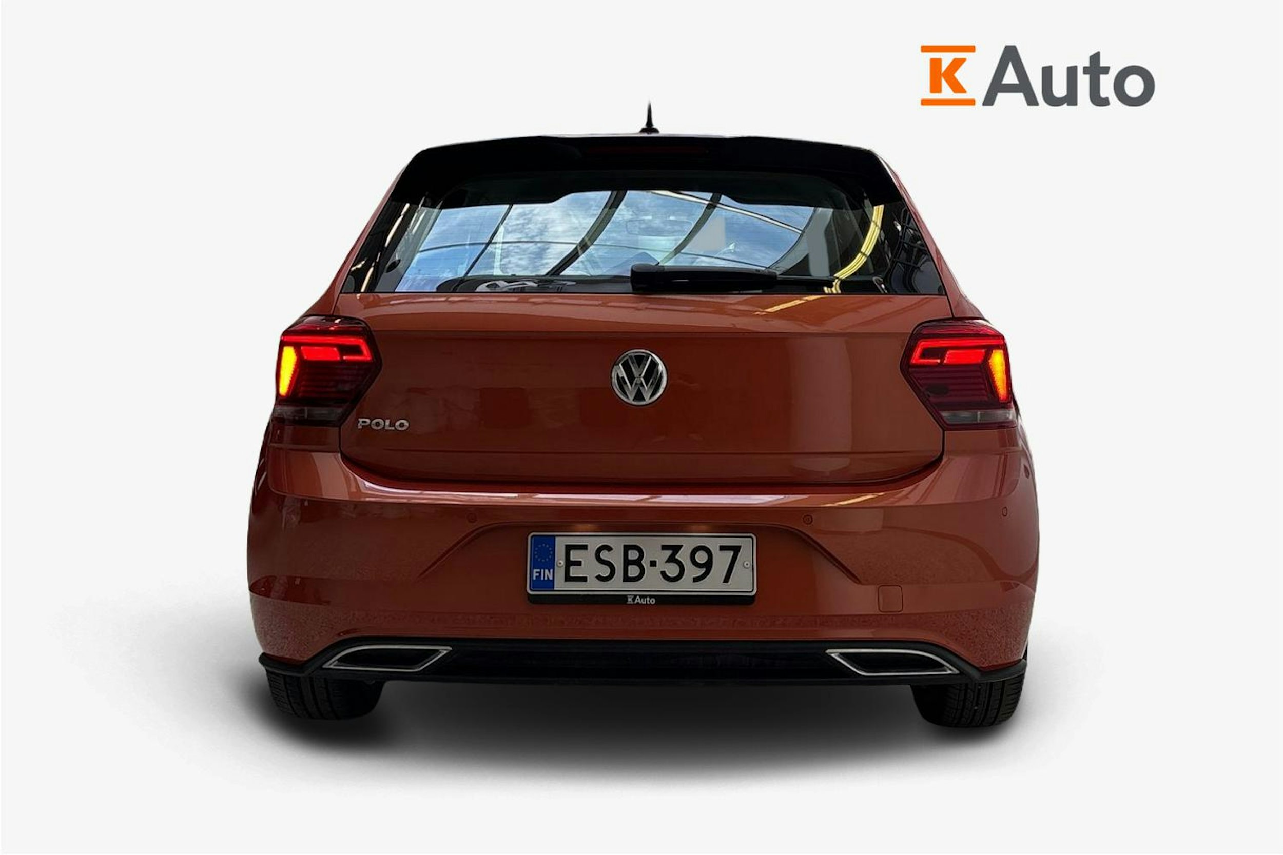 oranssi Volkswagen Polo 2020 kuva 3.