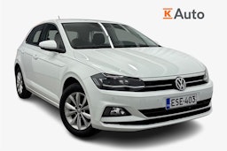 Valkoinen Volkswagen POLO 2020 kuva 1.