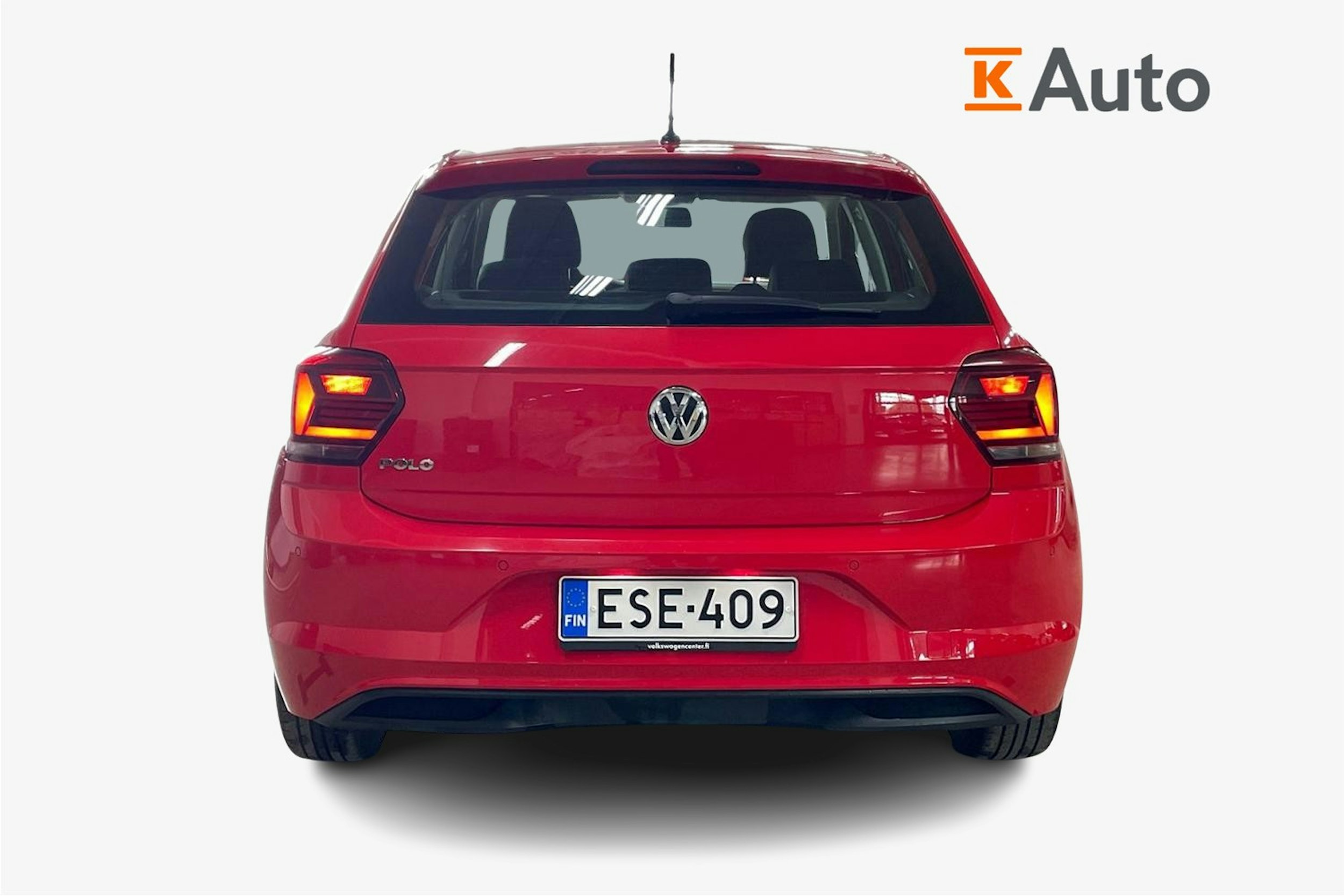 punainen Volkswagen Polo 2020 kuva 3.