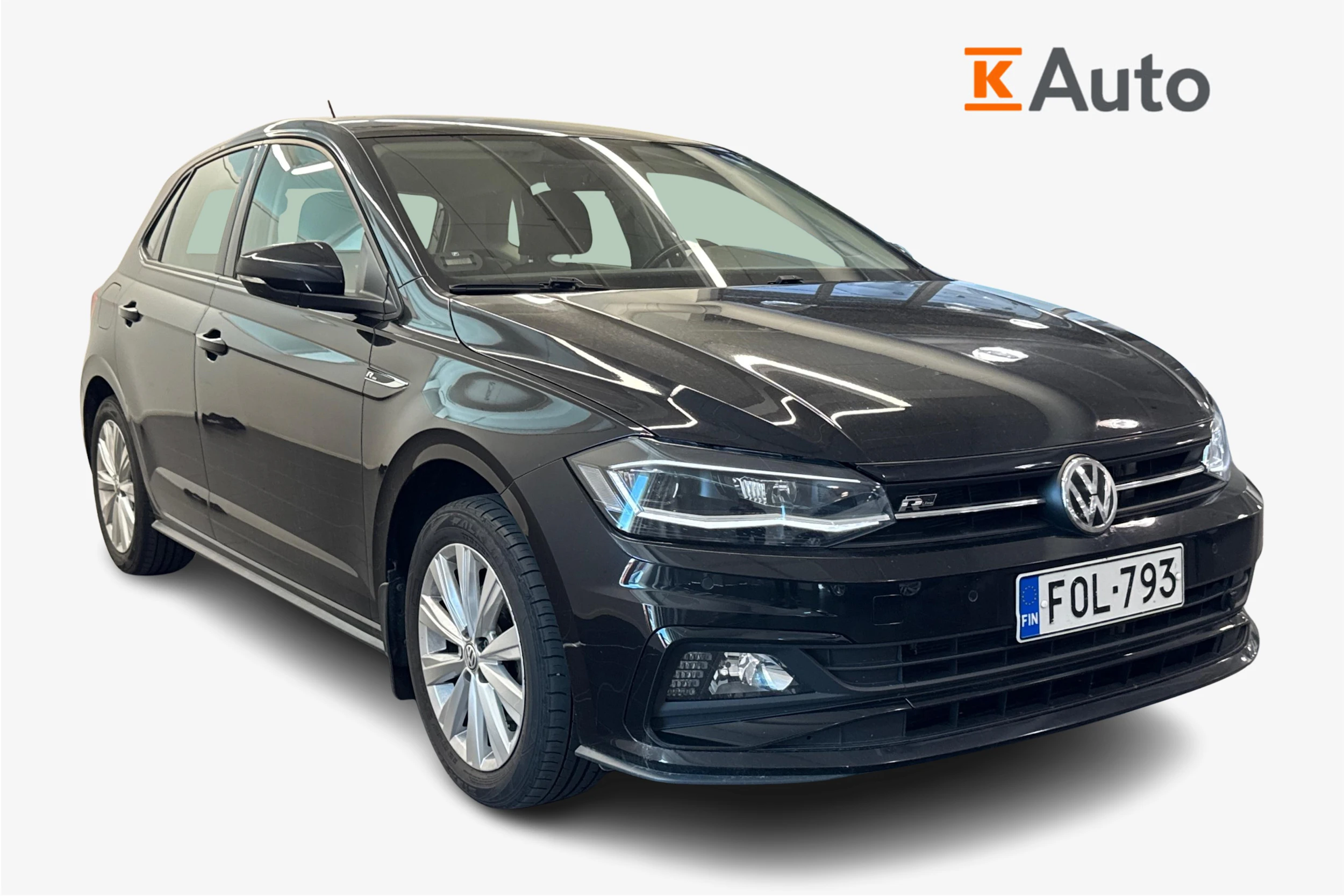 Musta Volkswagen POLO 2020 kuva 1.