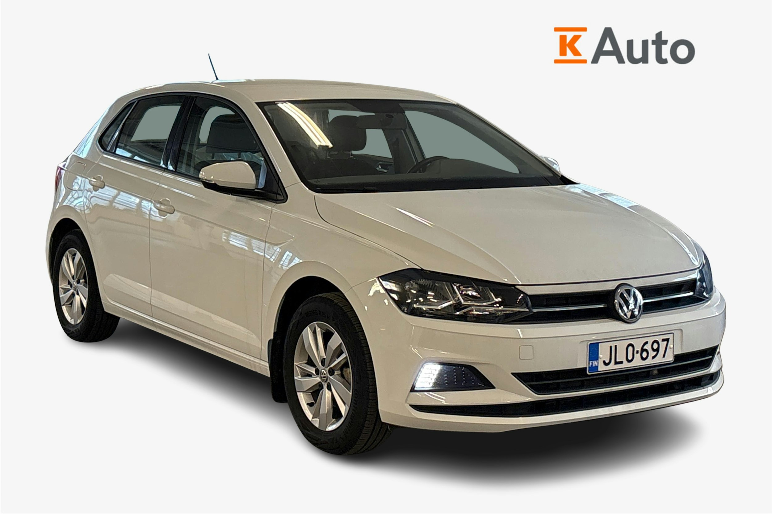 valkoinen Volkswagen Polo 2020 kuva 1.