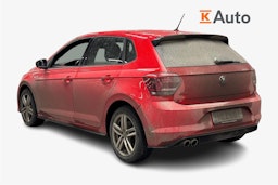 punainen Volkswagen Polo 2020 kuva 2.