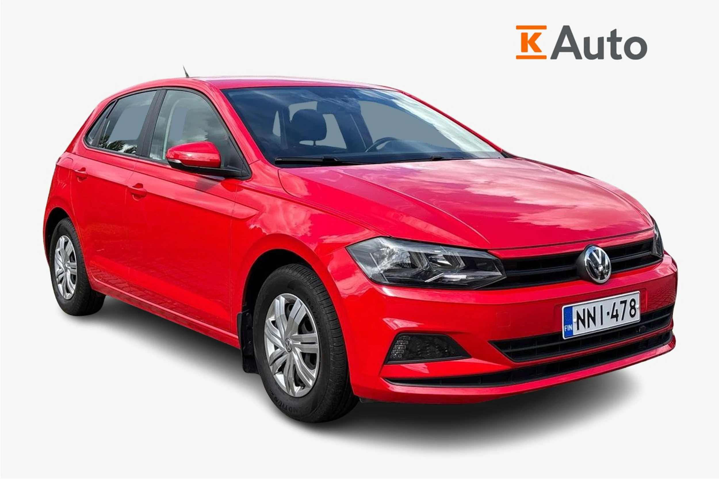 punainen Volkswagen Polo 2020 kuva 1.